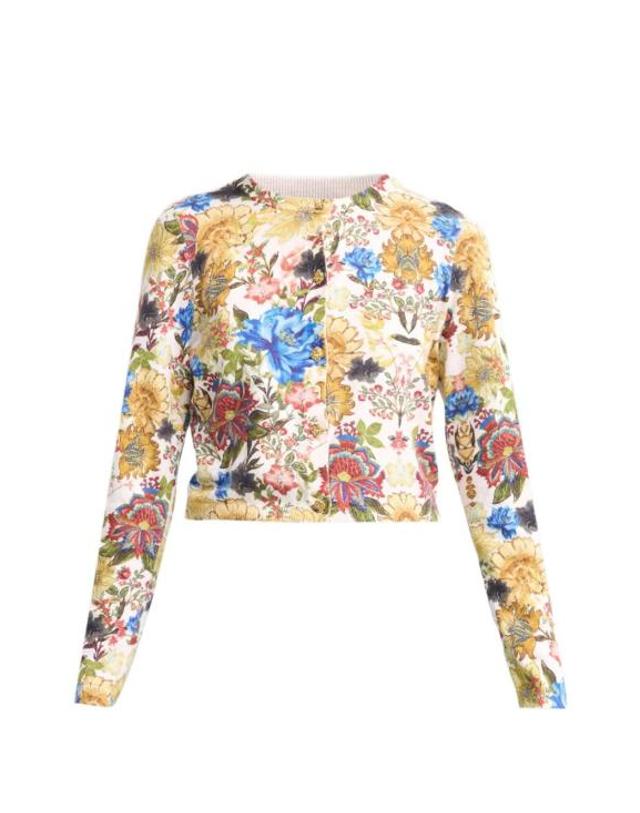 앨리스 앤 올리비아 [해외직구] 26FW 앨리스 앤 올리비아 가디건 CC608534704 A257 MULTICOLOR 착용컷