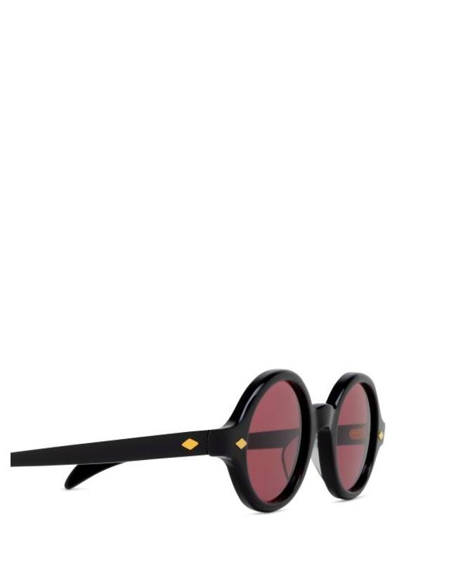 줄리어스 타르트 옵티컬 [해외직구] 26FW 줄리어스 타르트 옵티컬 선글라스 ROUND EYE GOLD BLACK 착용컷