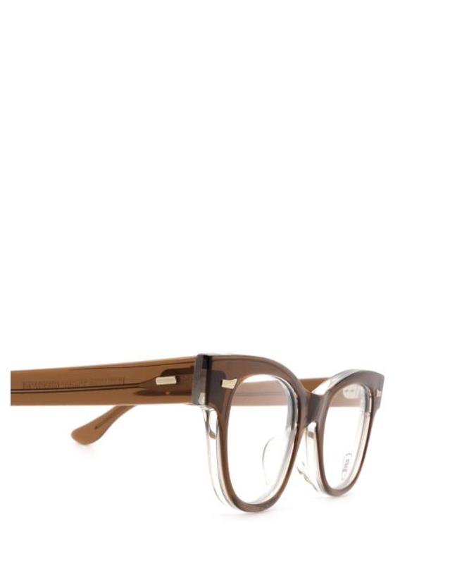 줄리어스 타르트 옵티컬 [해외직구] 26FW 줄리어스 타르트 옵티컬 안경 COUNTDOWN BROWN CRYSTAL II 착용컷