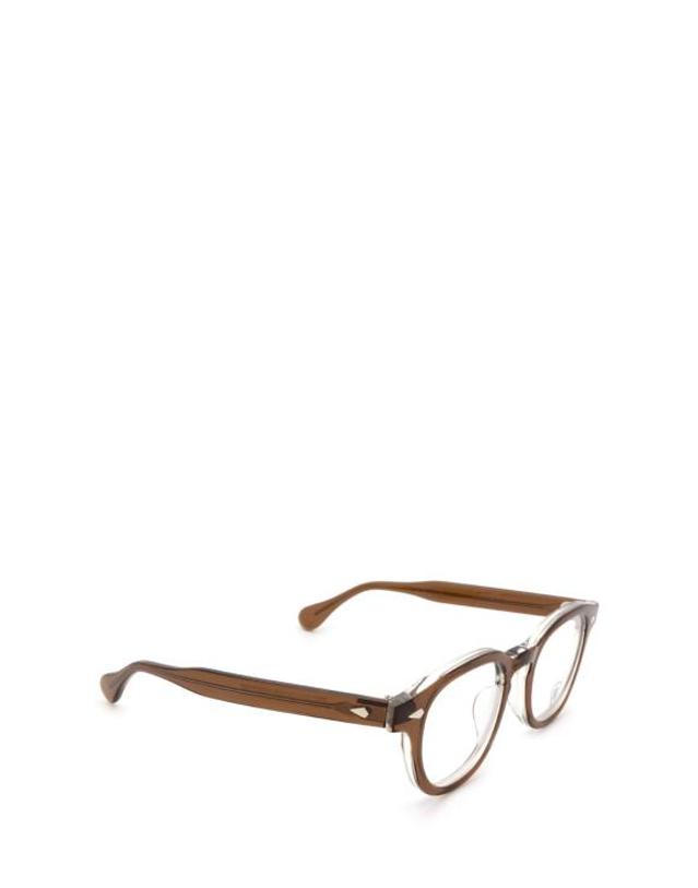 줄리어스 타르트 옵티컬 [해외직구] 26FW 줄리어스 타르트 옵티컬 안경 AR BROWN CRYSTAL II 착용컷