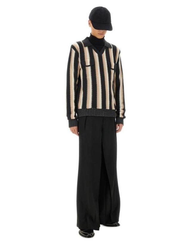 사스콰치패브릭스 [해외직구] 24FW 사스콰치패브릭스 스웨터 24AW KNN 001 01 Black 착용컷