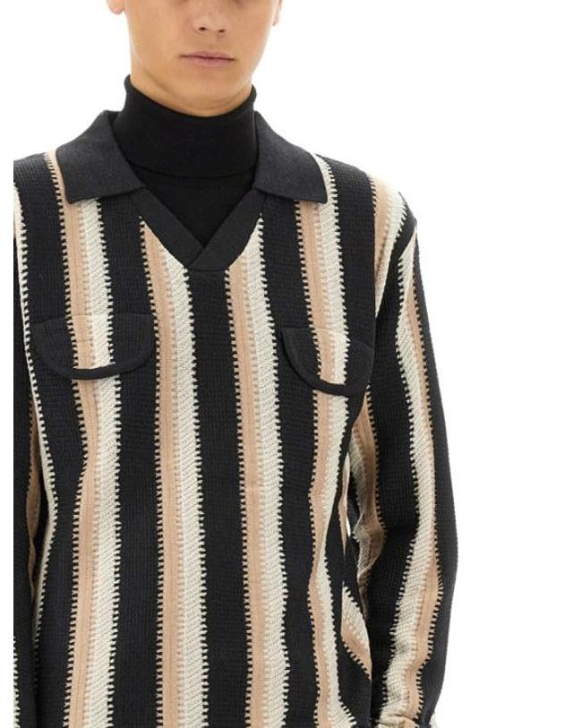 사스콰치패브릭스 [해외직구] 24FW 사스콰치패브릭스 스웨터 24AW KNN 001 01 Black 착용컷