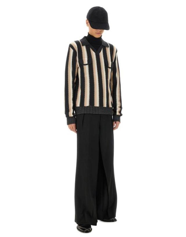사스콰치패브릭스 [해외직구] 24FW 사스콰치패브릭스 스웨터 24AW KNN 001 01 BLACK 착용컷