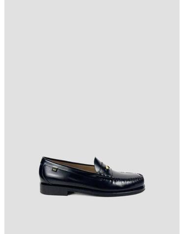[해외직구] 26FW 지에이치 바스앤코 로퍼 BA11010W 000 BLACK LEATHER