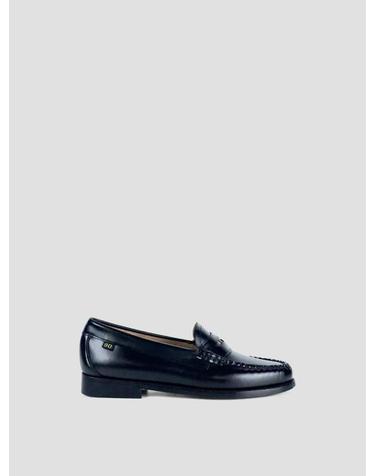 [해외직구] 26FW 지에이치 바스앤코 로퍼 BA41010W 000 BLACK LEATHER