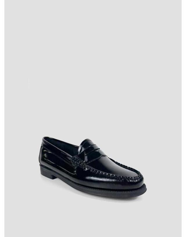 지에이치 바스앤코 [해외직구] 26FW 지에이치 바스앤코 로퍼 BA41711D 1BP BLACK PATENT LEATHER 착용컷
