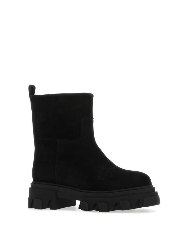지아 보르기니 [해외직구] 22FW 지아 보르기니 부츠 GIA23 5000 BLACK 착용컷