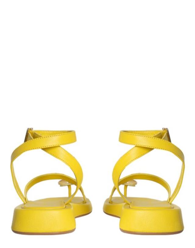 지아 보르기니 [해외직구] 22SS 지아 보르기니 샌들 ROSIE18 1000 YELLOW 착용컷