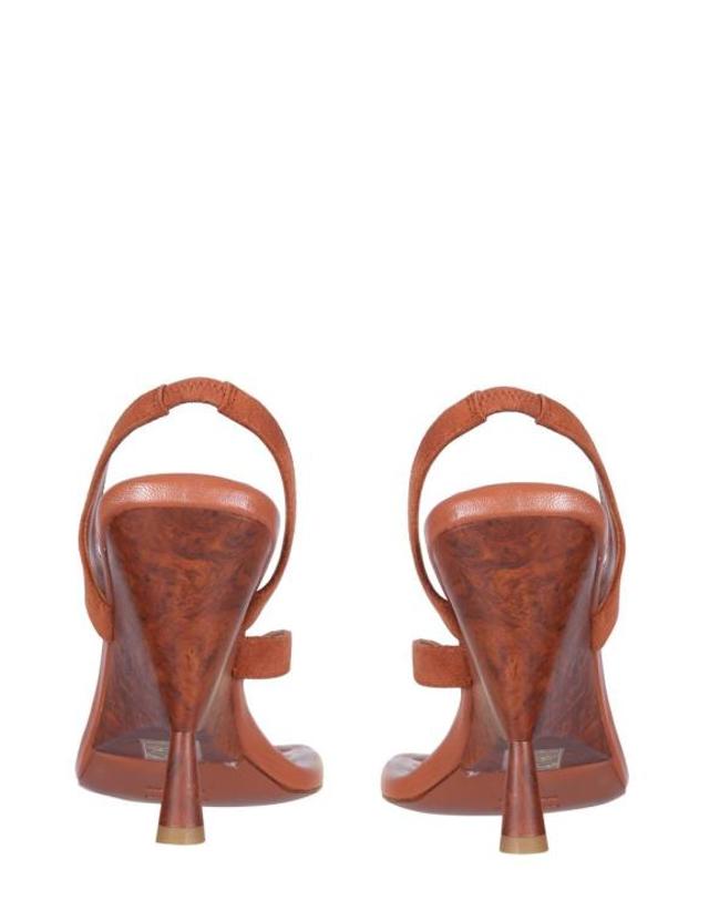 지아 보르기니 [해외직구] 22SS 지아 보르기니 힐 펌프스 ROSIE12BIS 4500 BROWN 착용컷