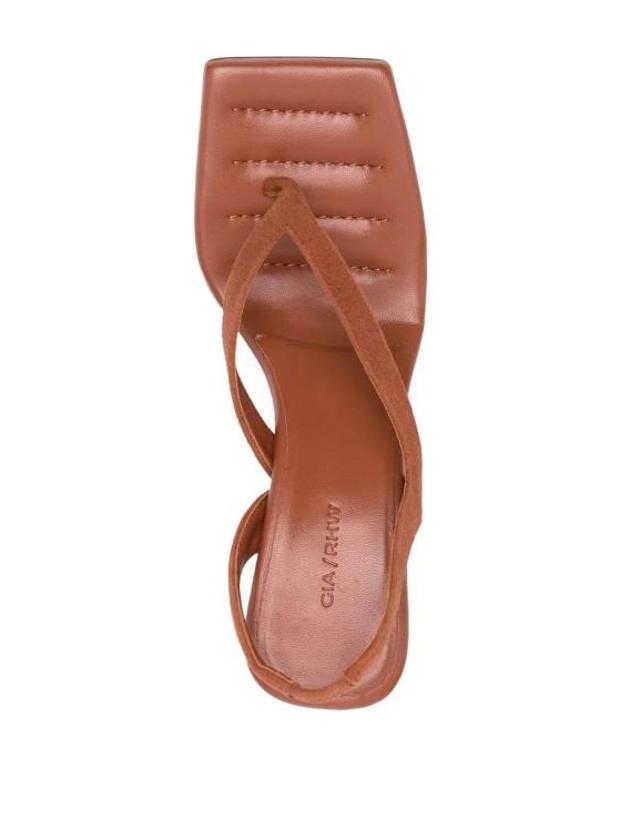 지아 보르기니 [해외직구] 22SS 지아 보르기니 힐 펌프스 ROSIE12BIS 4500 BROWN 착용컷