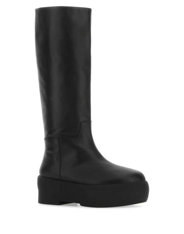 지아 보르기니 [해외직구] 22FW 지아 보르기니 부츠 GIA16 5000 BLACK 착용컷