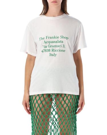 [해외직구] 26FW 더프랭키샵 반팔 티셔츠 TSHIRT 973 WHITE GREEN