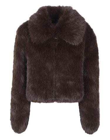 [해외직구] 26FW 더프랭키샵 무스탕 COFS041442000 BROWN