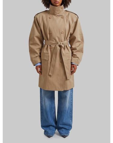 [해외직구] 26FW 더프랭키샵 트렌치 코트 TRFS22698206 BEIGE