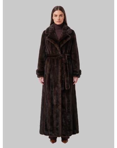 [해외직구] 26FW 더프랭키샵 코트 COFS23034201 BROWN