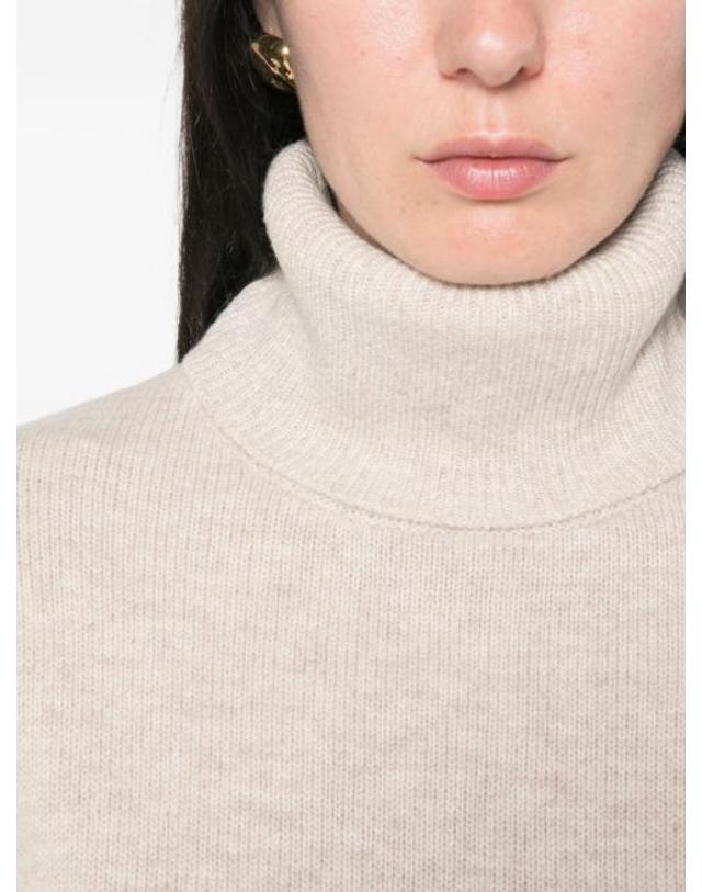 더프랭키샵 [해외직구] 26FW 더프랭키샵 터틀넥 KNFS22724049 LIGHT BEIGE 착용컷