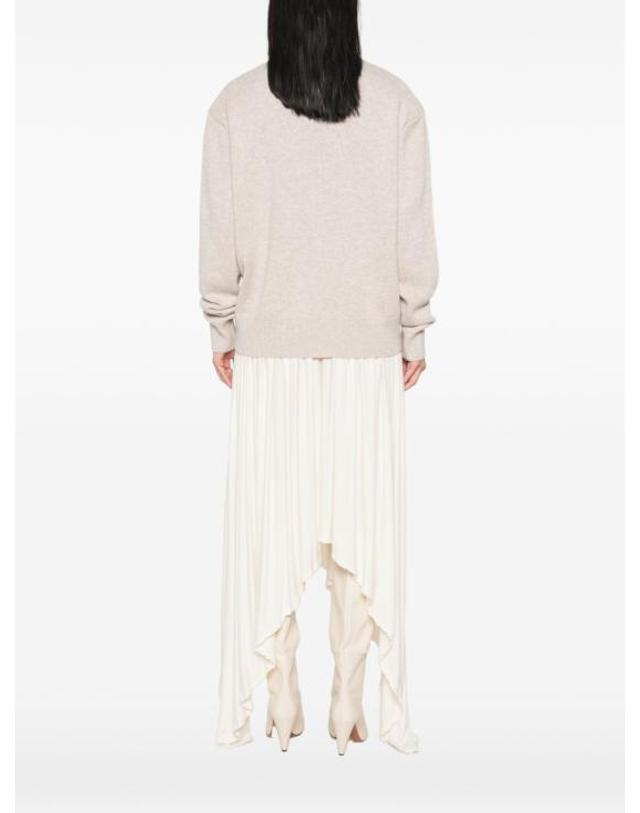 더프랭키샵 [해외직구] 26FW 더프랭키샵 터틀넥 KNFS22724049 LIGHT BEIGE 착용컷