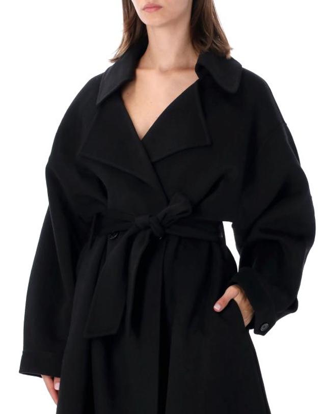 더프랭키샵 [해외직구] 26FW 더프랭키샵 코트 COFS22682100 BLACK Nero 착용컷