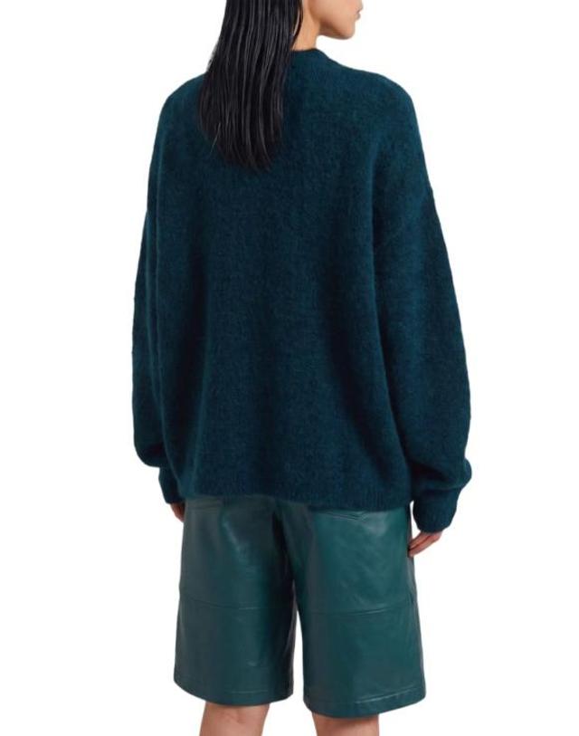 더프랭키샵 [해외직구] 26FW 더프랭키샵 니트웨어 KNFS22856443BOTTLE GREEN Black 착용컷