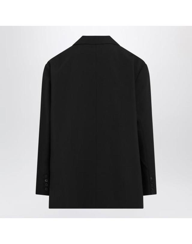 더프랭키샵 [해외직구] 26FW 더프랭키샵 수트 자켓 BLFS08403PL Black 착용컷