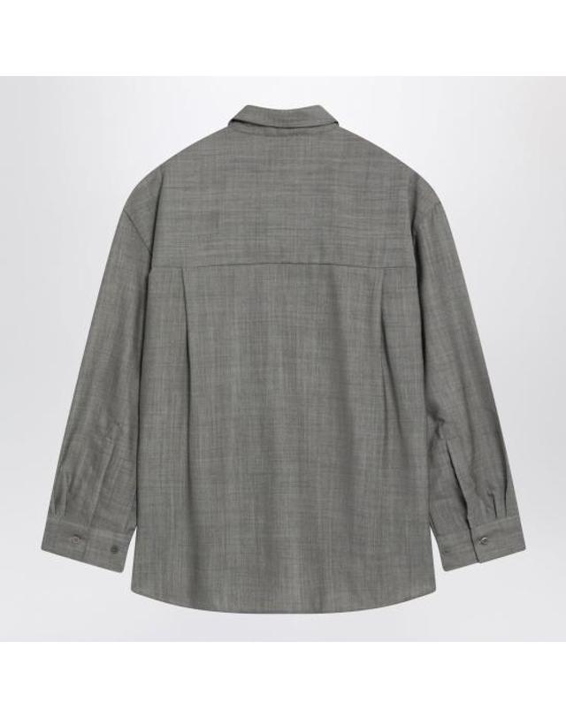더프랭키샵 [해외직구] 26FW 더프랭키샵 셔츠 CHFS22831WO 987 BEIGE 착용컷
