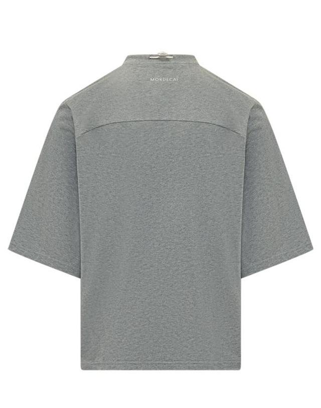 모데카이 [해외직구] 26SS 모데카이 반팔 티셔츠 26E96MUJ05C 913 GREY MELANGE 착용컷