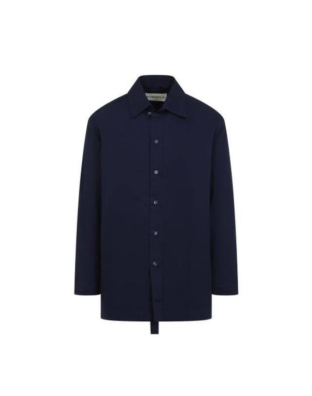 모데카이 [해외직구] 25SS 모데카이 긴팔 셔츠 25E96MXR18H 685 INK BLUE 착용컷