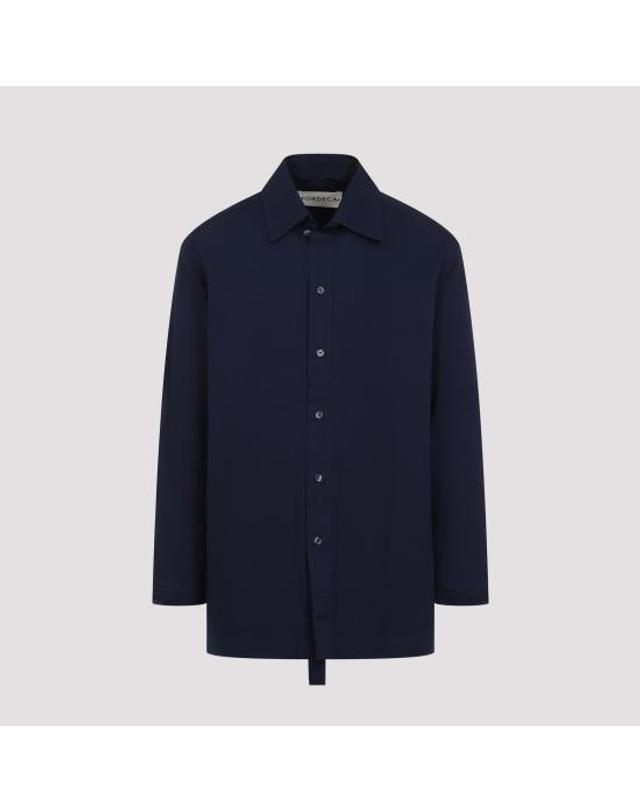 모데카이 [해외직구] 25SS 모데카이 긴팔 셔츠 25E96MXR18H 685 INK BLUE 착용컷