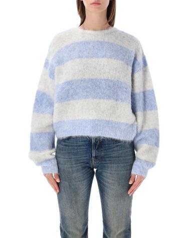 [해외직구] 26FW 아메리칸 빈티지 스웨터 NIB18A RAIURESGI WHITE LIGHT BLUE