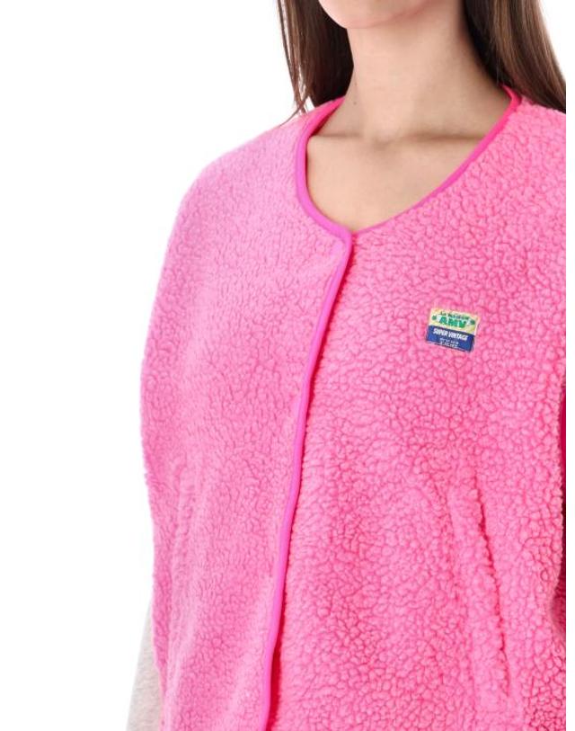 아메리칸 빈티지 [해외직구] 26FW 아메리칸 빈티지 베스트 HOK16B PINK ACID Fucsia 착용컷