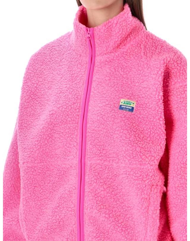 아메리칸 빈티지 [해외직구] 26FW 아메리칸 빈티지 자켓 HOK16C PINK ACID FUCSIA 착용컷
