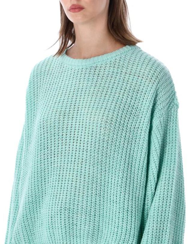 아메리칸 빈티지 [해외직구] 26FW 아메리칸 빈티지 스웨터 CYR18A LAGOON TURQUOISE 착용컷
