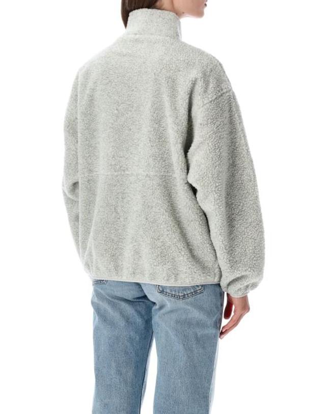 아메리칸 빈티지 [해외직구] 26FW 아메리칸 빈티지 자켓 HOK16C POLARCHIN LIGHT GREY 착용컷