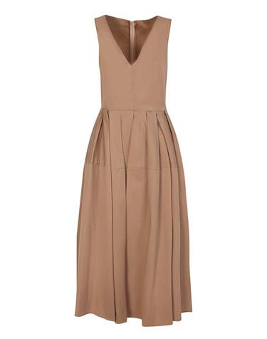 [해외직구] 23SS 블랑카 비타 미디 원피스 ASTER 7004 MARRONE Brown