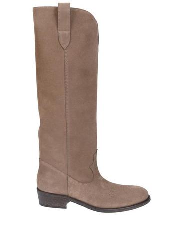 [해외직구] 26SS 비아로마 부츠 3514VELOUR CHAMPAGNE Brown