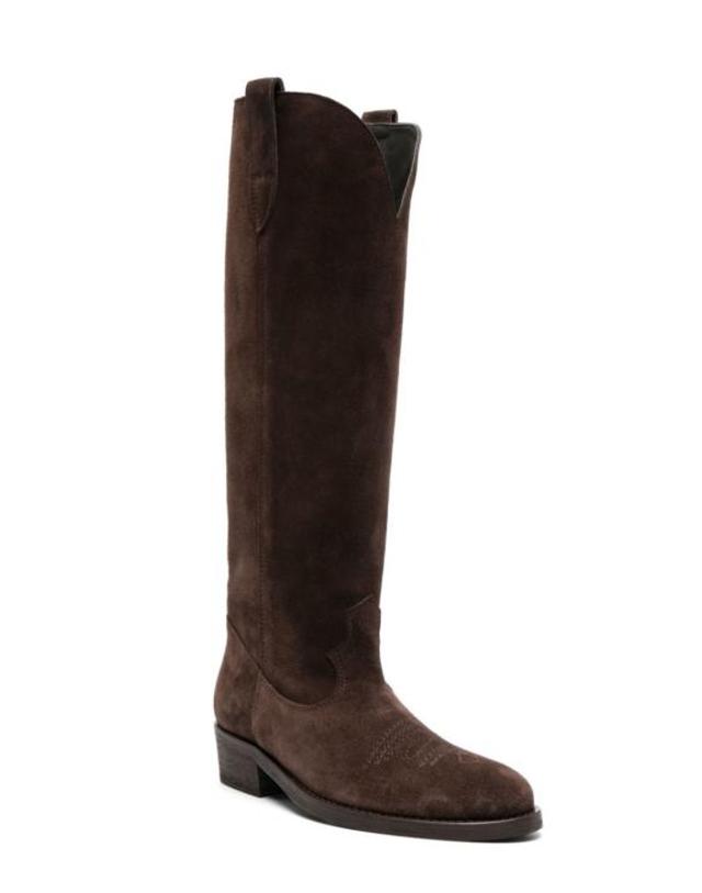 비아로마 [해외직구] 26FW 비아로마 부츠 3514 VELOURPSYKE BROWN 착용컷
