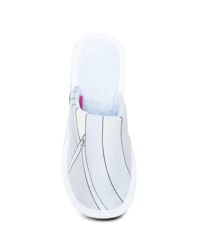 푸찌 [해외직구] 26FW 푸찌 뮬 슬리퍼 6UAF01 6U751008 LIGHT BLUE 착용컷