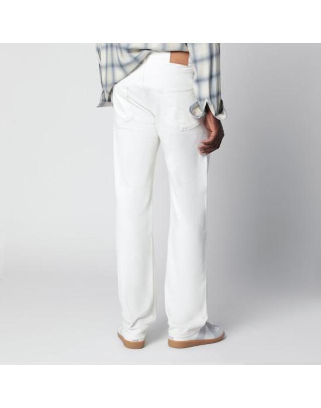 제네리카 [해외직구] 26FW 제네리카 스트레이트 팬츠 CM002DE 001 WHITE 착용컷