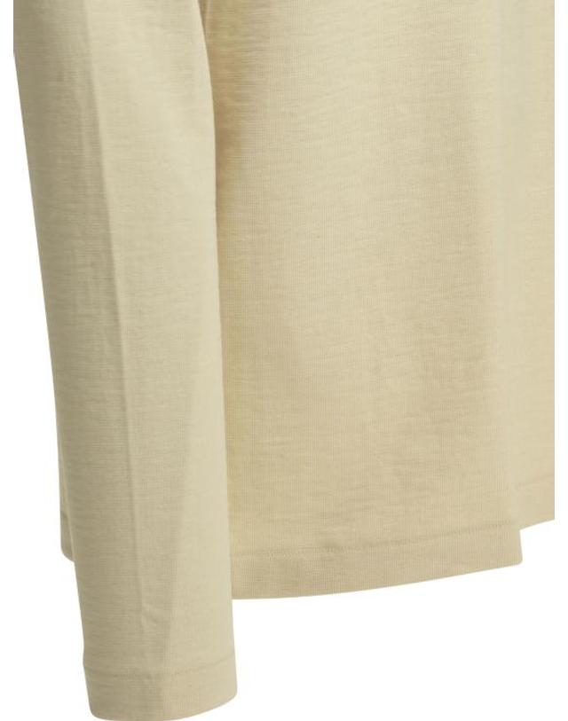 메르츠 비 슈바넨 [해외직구] 26SS 메르츠 비 슈바넨 반팔 티셔츠 2S1802 BEIGE 착용컷