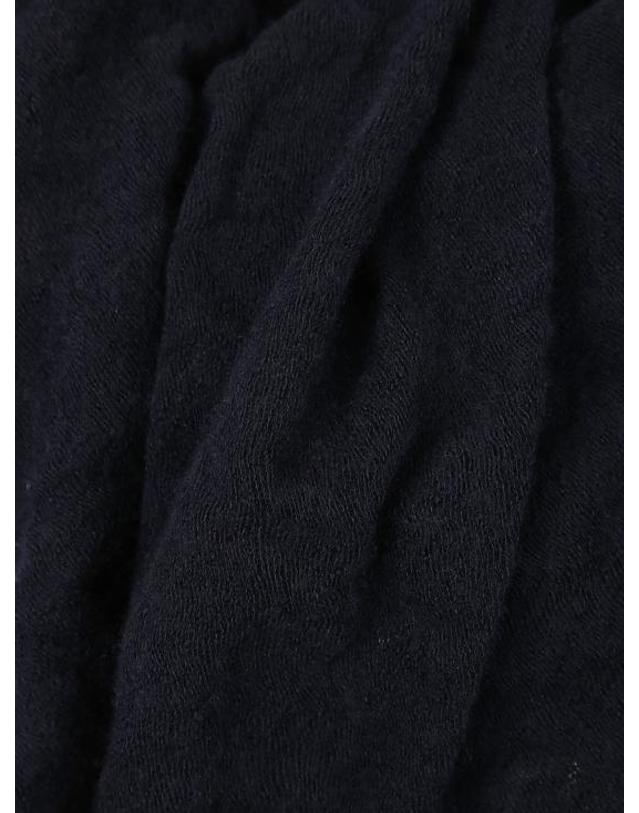 보또 쥐세페 [해외직구] 25FW 보또 쥐세페 머플러 스카프 5505F 301 0003 Blue 착용컷