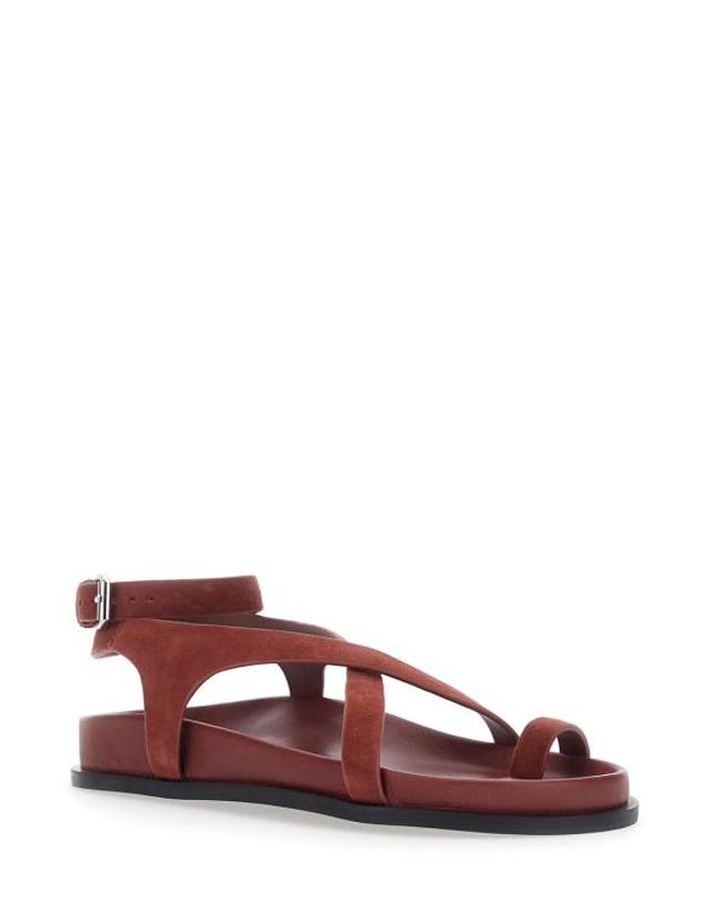 에이 에머리 [해외직구] 26SS 에이 에머리 샌들 242233BRICKSUEDE Bordeaux 착용컷