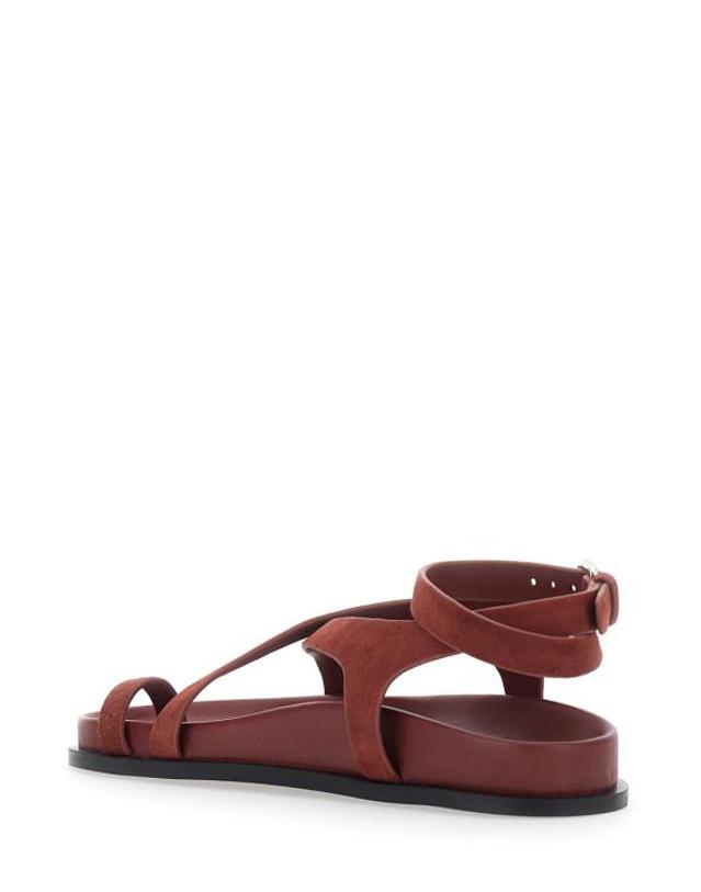 에이 에머리 [해외직구] 26SS 에이 에머리 샌들 242233BRICKSUEDE Bordeaux 착용컷