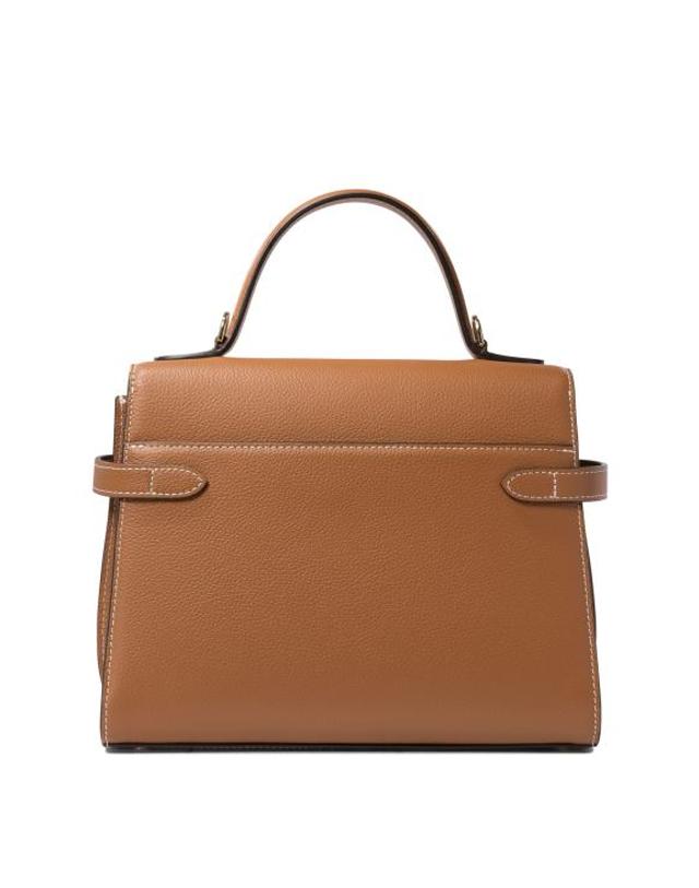 르 테너 [해외직구] 26FW 르 테너 토트백 TEMI1014G05 Brown 착용컷