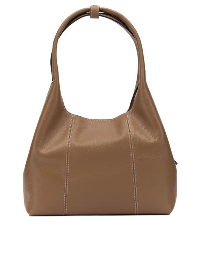르 테너 [해외직구] 26FW 르 테너 숄더백 TJET1060G05 Brown 착용컷