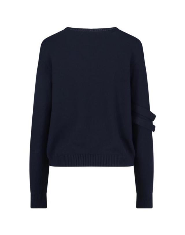 사이블사렐 [해외직구] 25FW 사이블사렐 스웨터 WINTER MARINE L S SWEATER NAVY Blue 착용컷