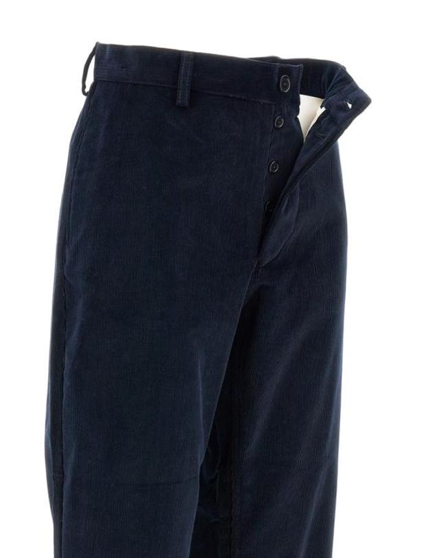 사이블사렐 [해외직구] 25FW 사이블사렐 스트레이트 팬츠 FW25P13NAVY Blue 착용컷