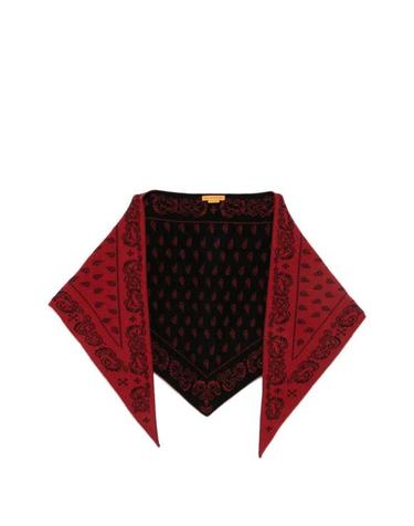 [해외직구] 26FW 게스트 인 레지던스 머플러 스카프 A25210AL CARMINE RED