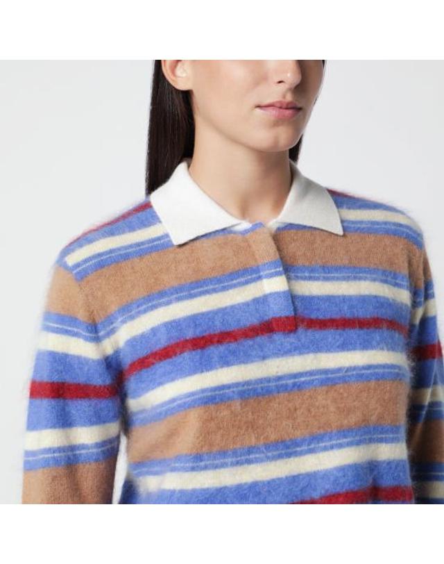 게스트 인 레지던스 [해외직구] 26FW 게스트 인 레지던스 폴로 티셔츠 W47110JMWS Multicolor 착용컷