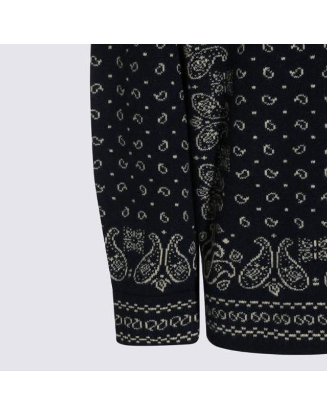 게스트 인 레지던스 [해외직구] 26FW 게스트 인 레지던스 긴팔 셔츠 M35810AM MID Navy 착용컷