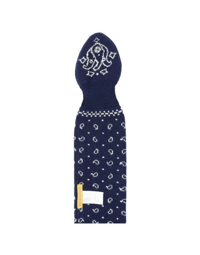 게스트 인 레지던스 [해외직구] 26FW 게스트 인 레지던스 머플러 스카프 A28819ALMIDBTR DARK BLUE 착용컷